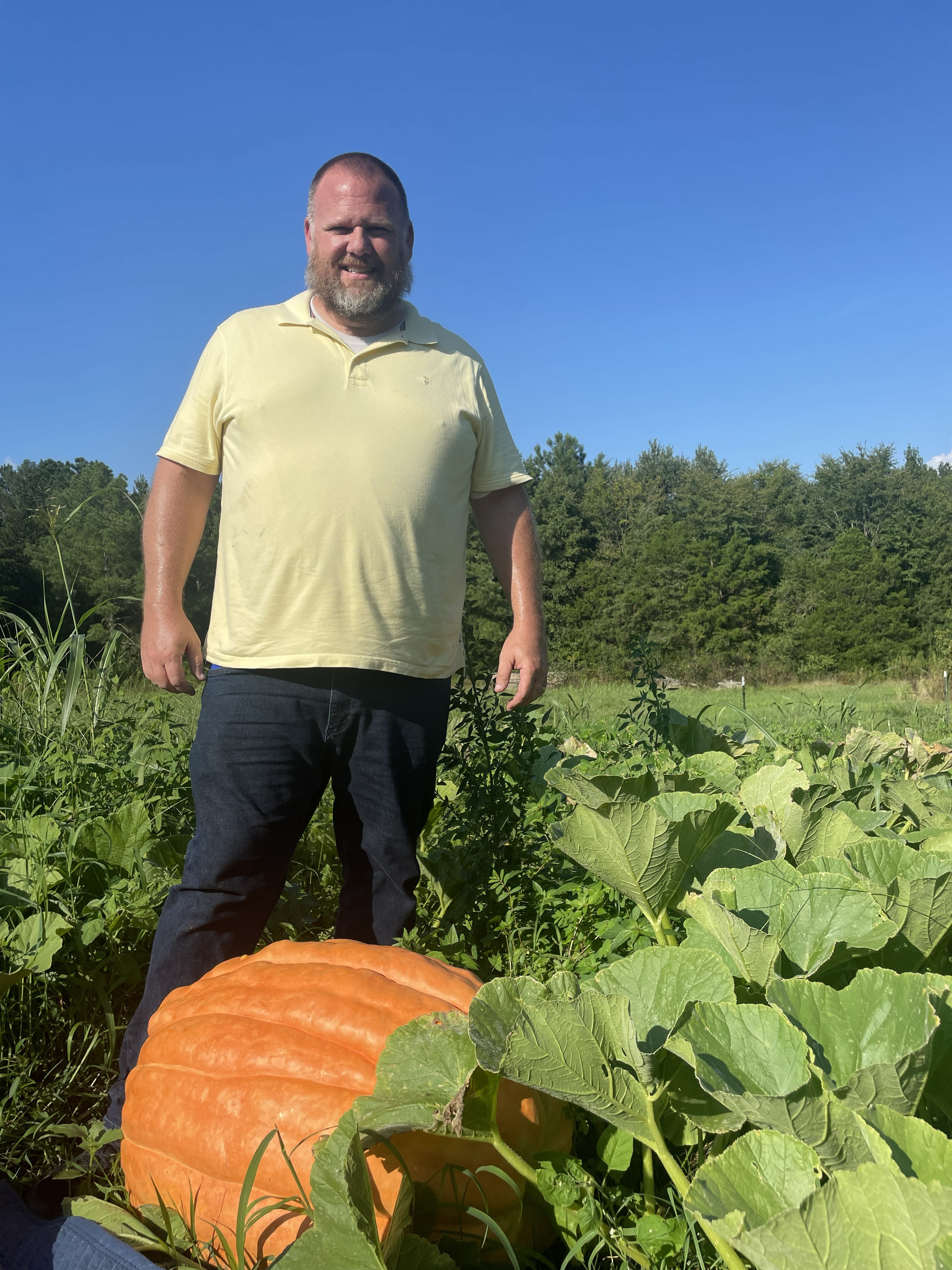 Inside Giant Pumpkin